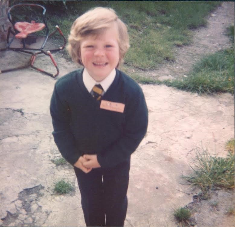 My first day at Primary School - 1986